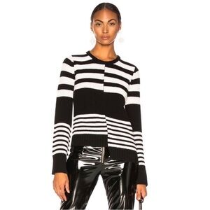 Equipment Elm Cashmere Striped Sweater Womens M